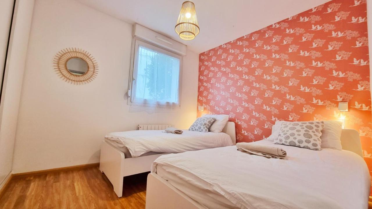 קולמר Chez Margot & Fawaz - Parking - 3 Chambres - Jardin - Relax Bnb מראה חיצוני תמונה